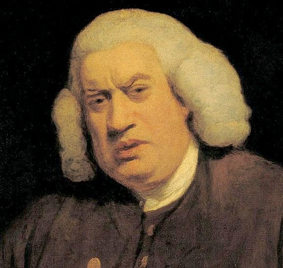 Dr. Samuel Johnson: Fie sir - twenty miles in one hour upon a coach? No man could rush so fast through air and continue to draw breath!